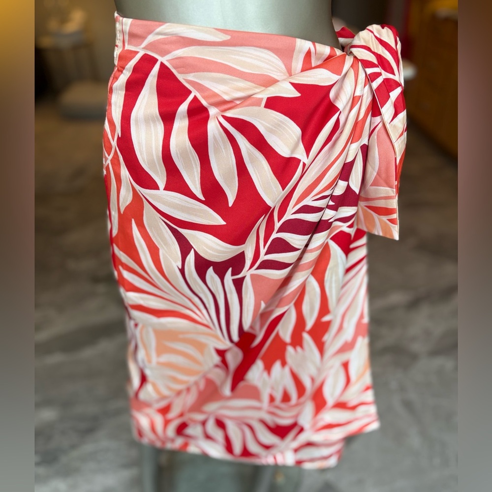 Sz 8 Tie Front Wrap Skirt